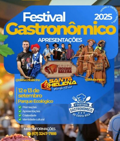 Imagem da notícia Prefeitura de Costa Rica se reúne com participantes para os preparativos do 1º Festival Gastronômico